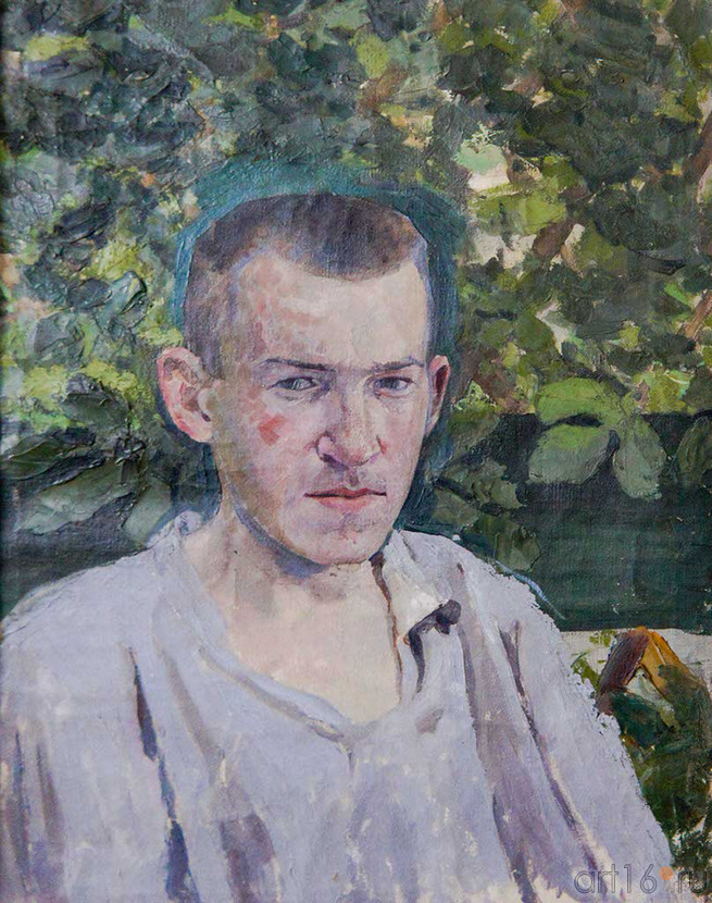 Автопортрет Виктора Борисова-Мусатова. Фото: Victor Borisov-Musatov, Public domain. — Пермская государственная художественная галерея