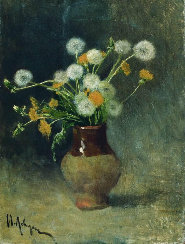 Картина Исаака Левитана «Одуванчики» из музейного собрания. Фото: Isaac Levitan, Public domain. — Чувашский государственный художественный музей
