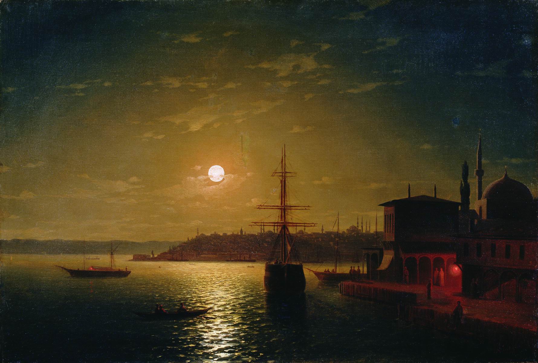 Картина Ивана Айвазовского из музейного собрания. Фото: Ivan Aivazovsky, Public domain. — Чувашский государственный художественный музей